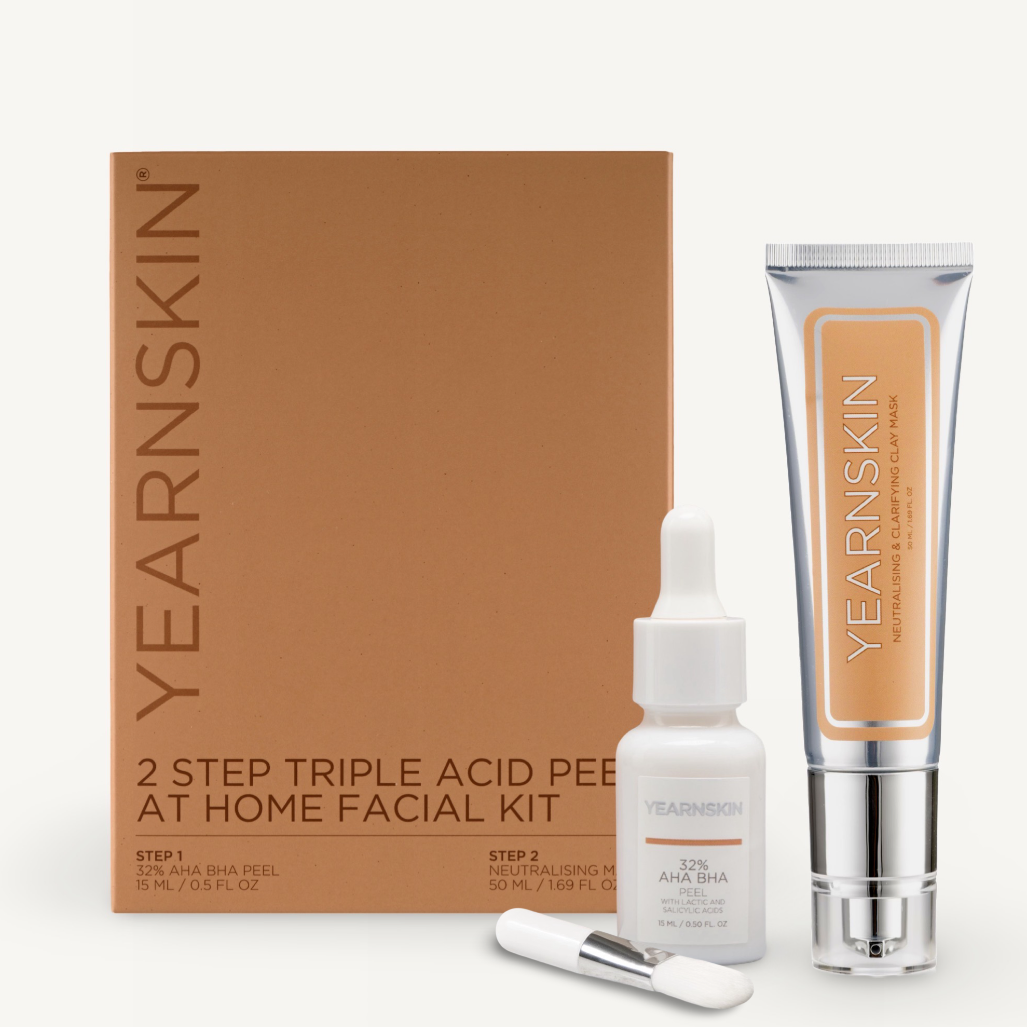 2 Step Triple Acid Peel at Home Facial Kit