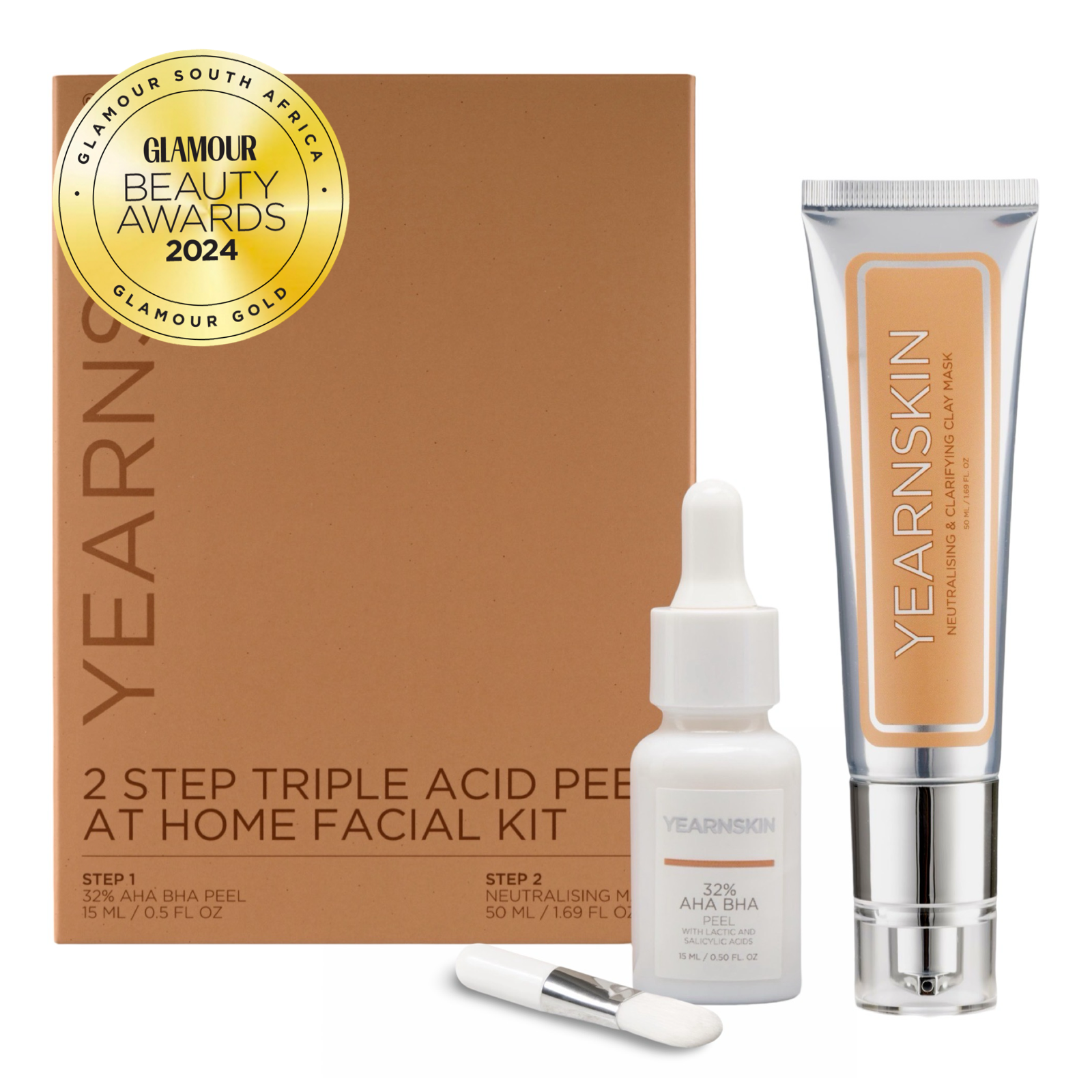 2 Step Triple Acid Peel at Home Facial Kit