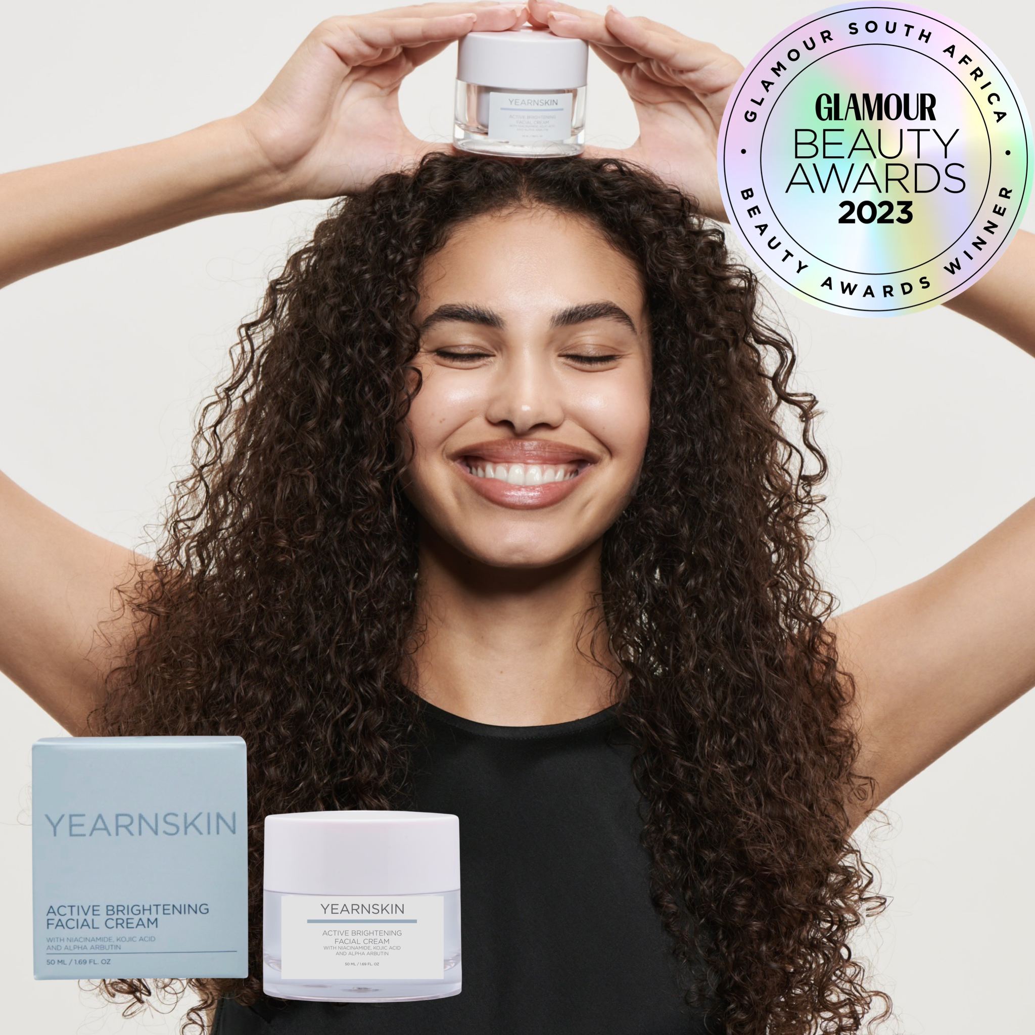 Active Brightening Facial Cream, 50 ml