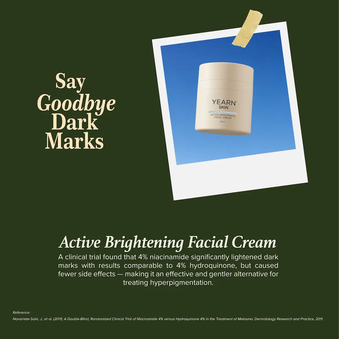 Active Brightening Facial Cream, 50 ml
