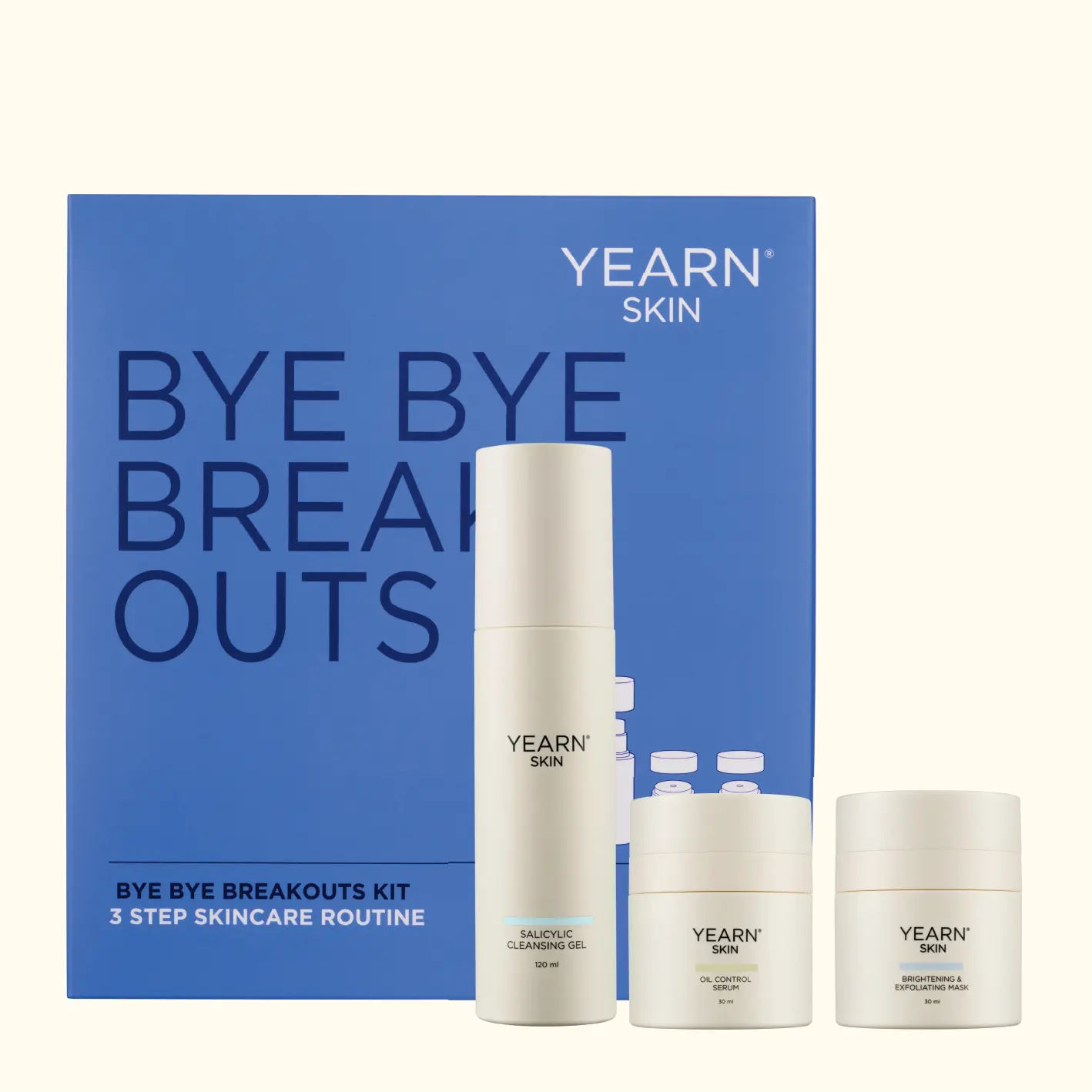 Bye Bye Breakouts | 3-Step Facial Kit