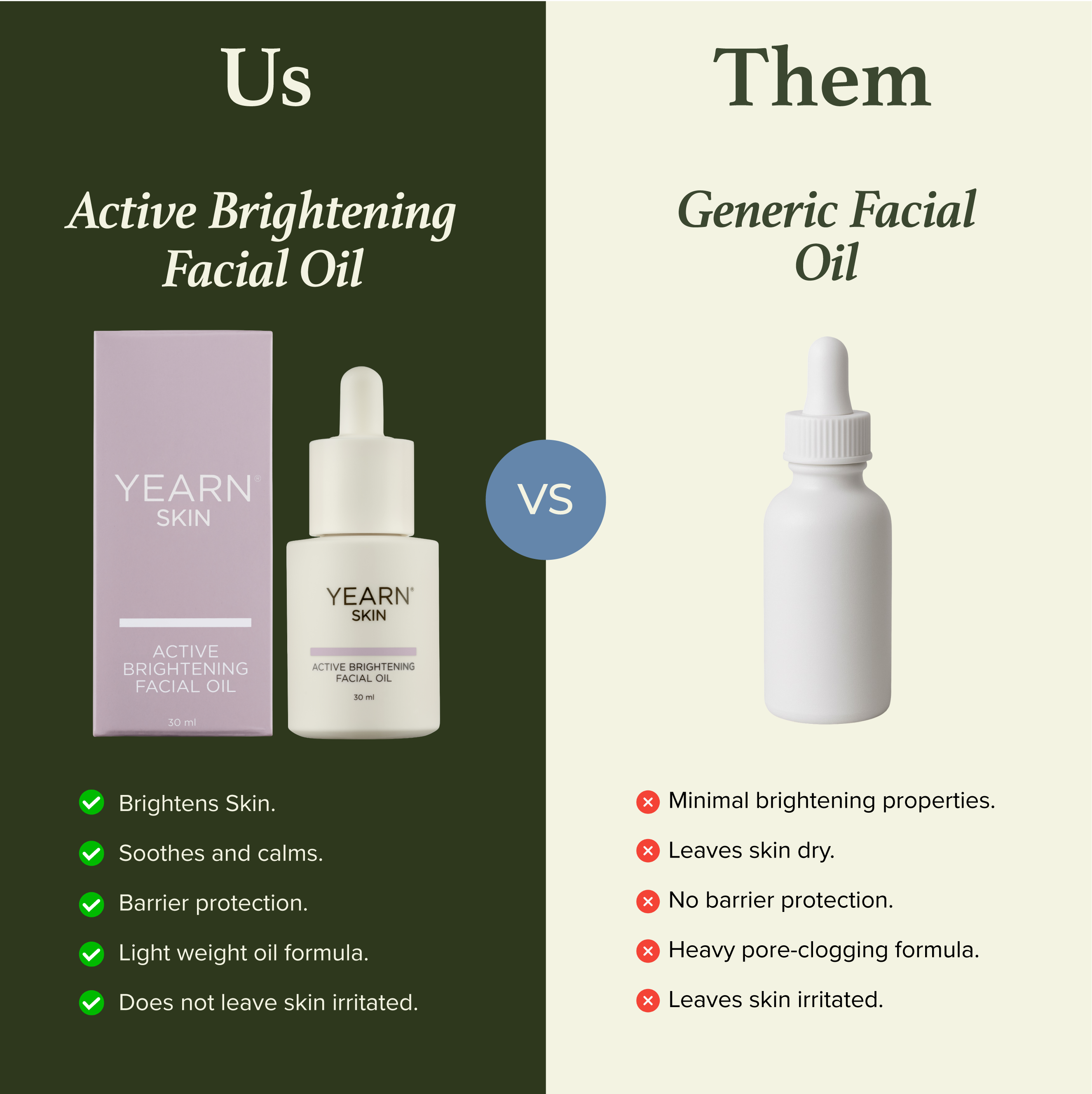 Active Brightening Facial Oil, 30 ml