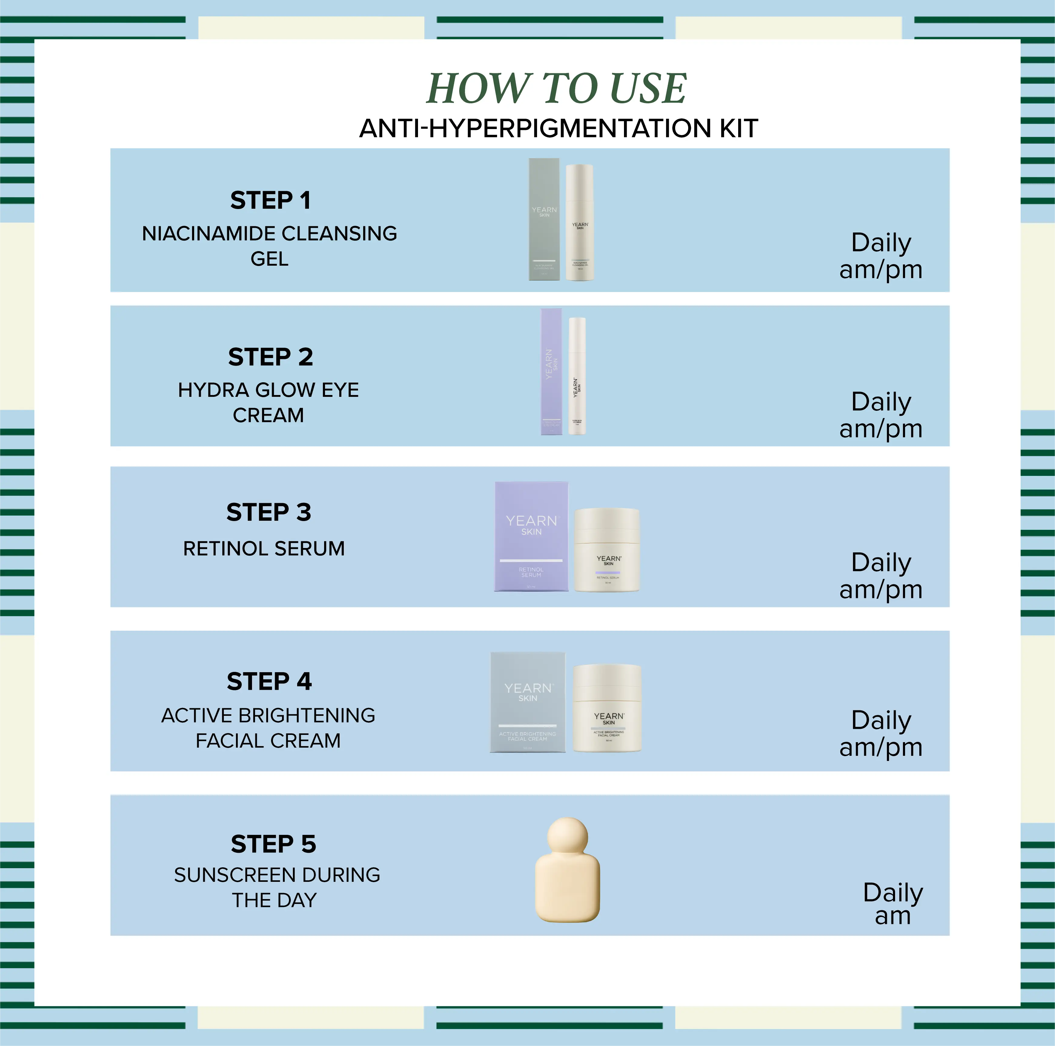 Anti-Hyperpigmentation Kit | 4-Step Facial Kit