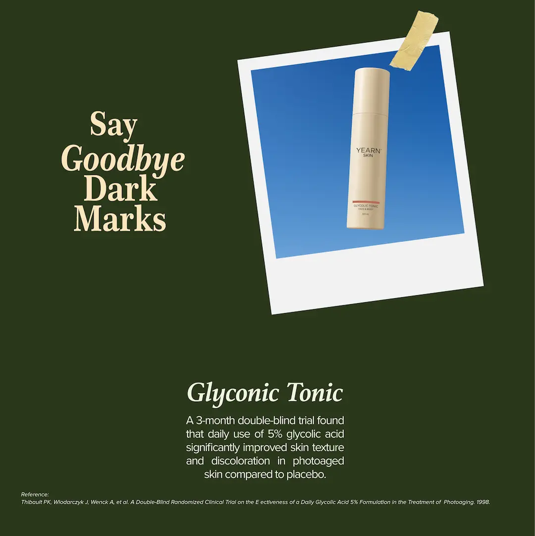 Glycolic Tonic | Exfoliator For Face and Body, 120 ml