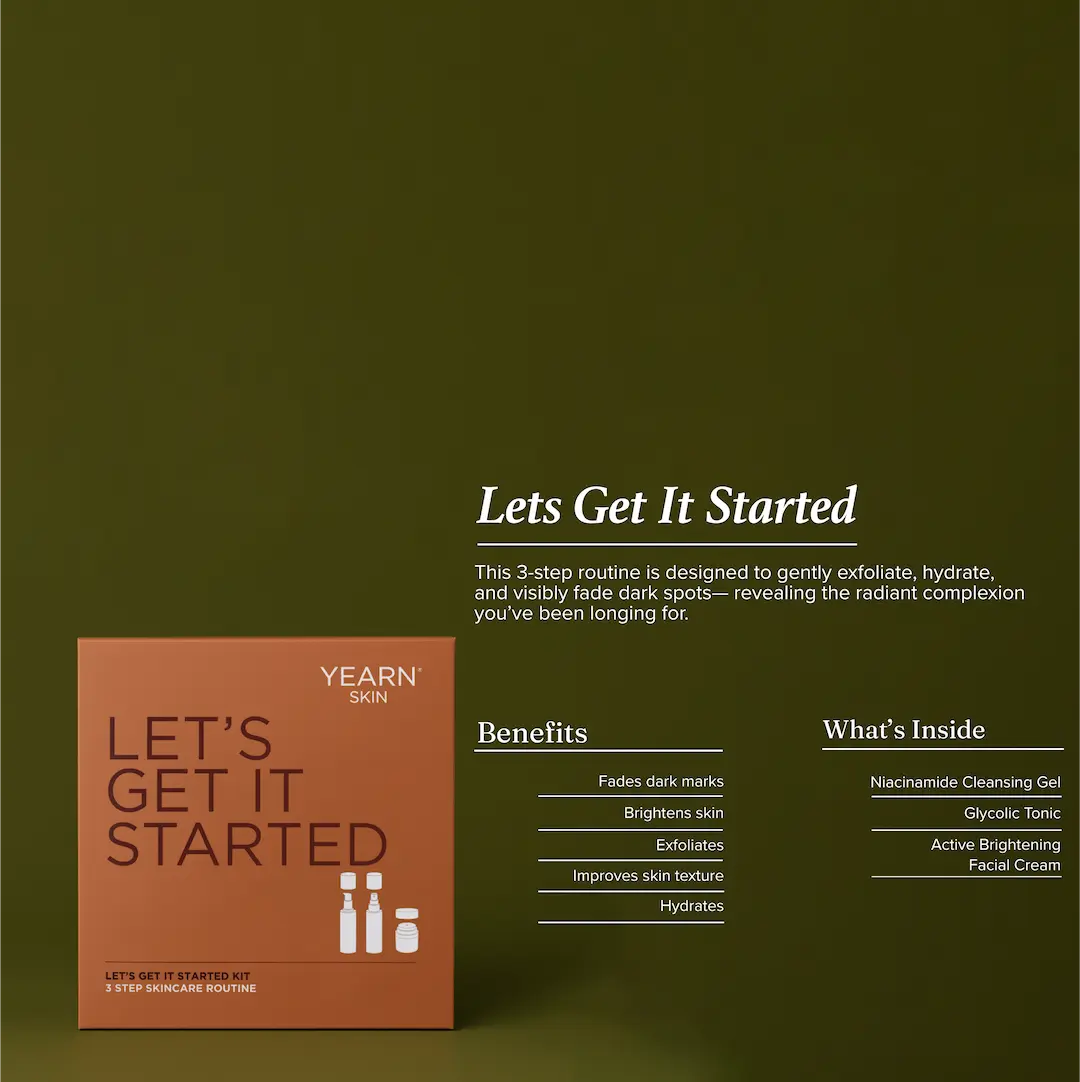 Let’s Get It Started Kit | 3-Step Facial Kit