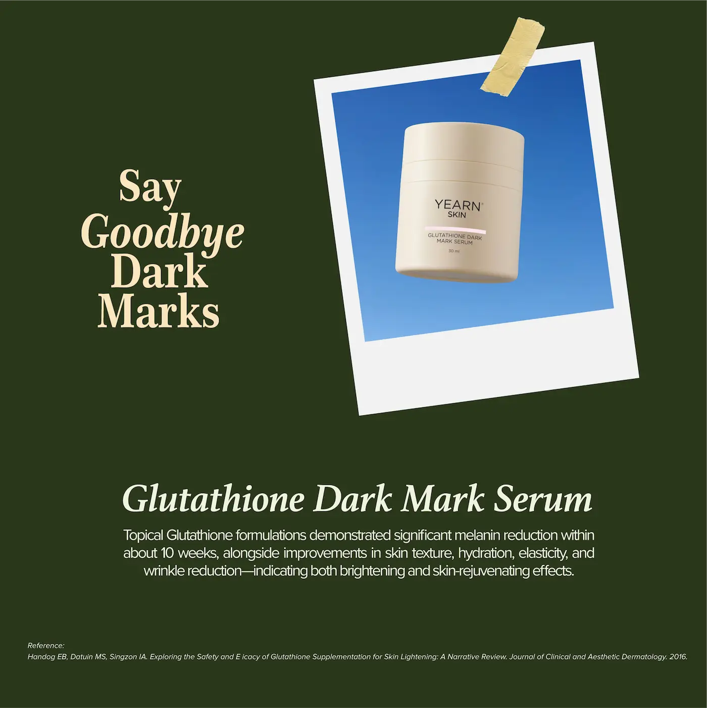 Glutathione Dark Mark Serum, 30 ml
