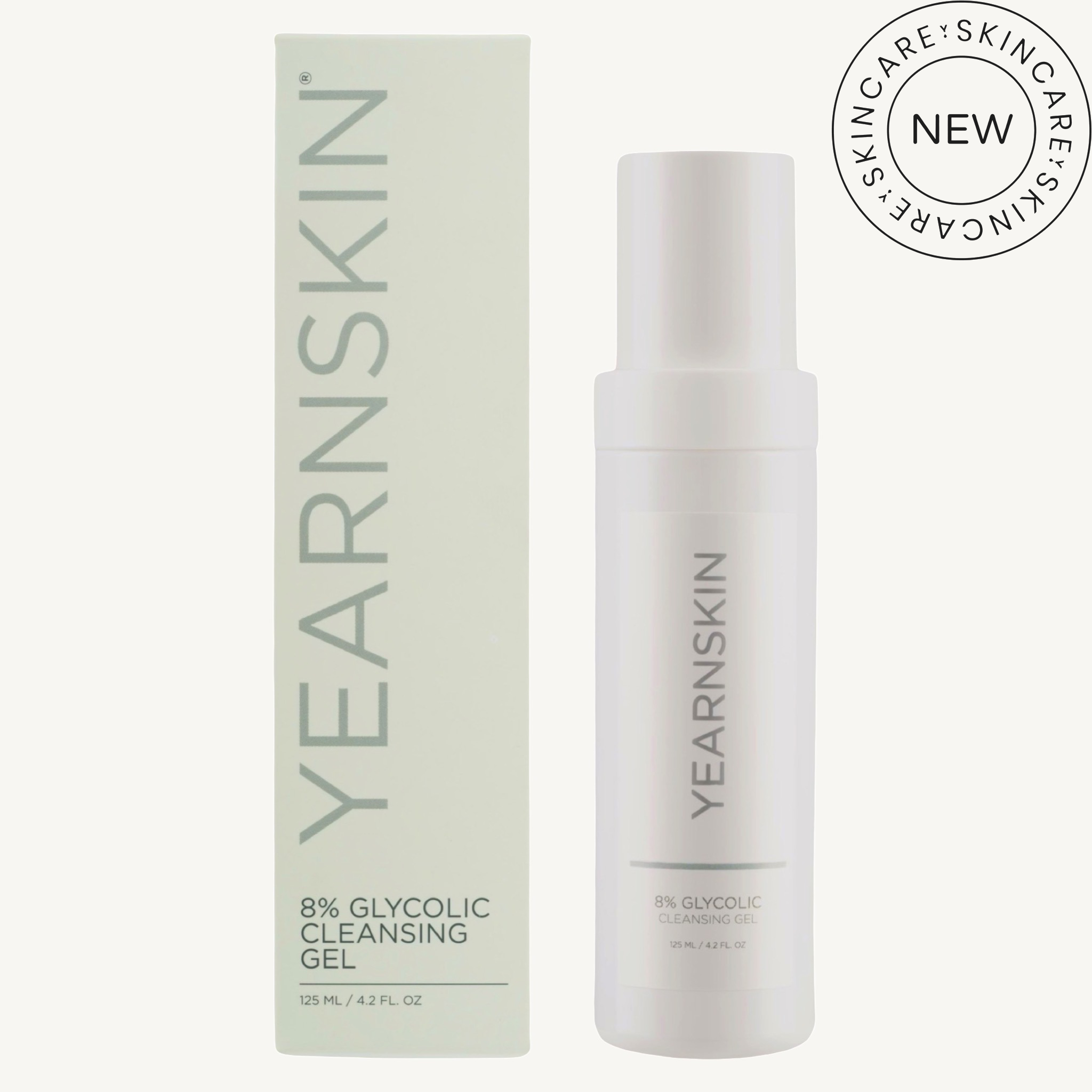 8% Glycolic Cleansing Gel - Exfoliating Cleanser | 125ml