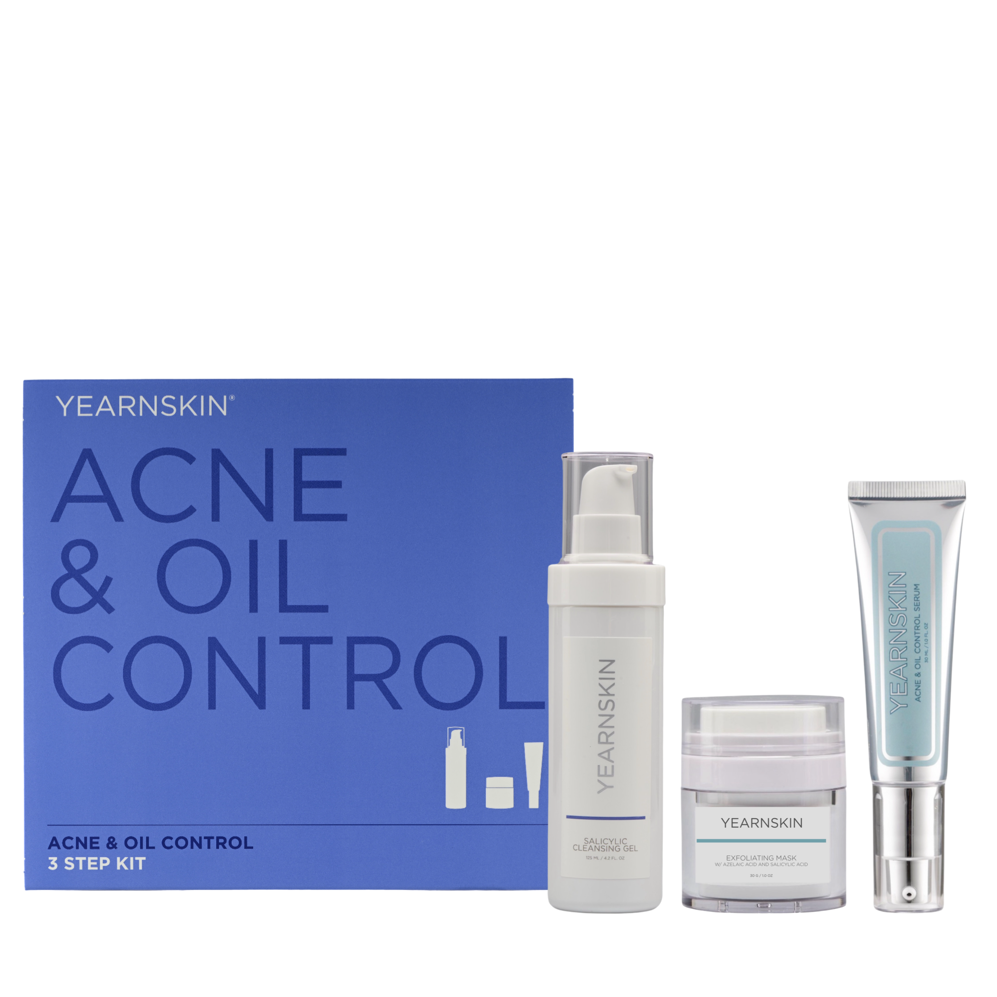 Acne and Oil Control Kit - Reduces Breakouts