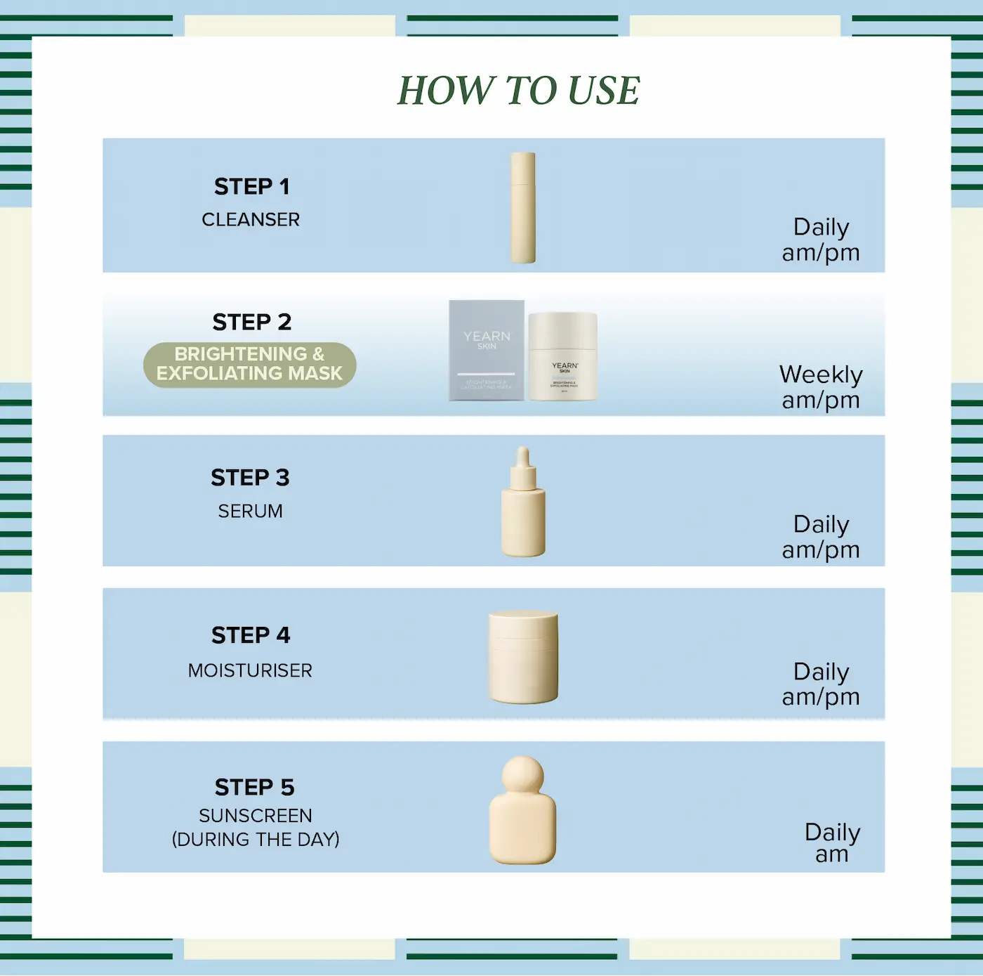 Brightening and Exfoliating Mask, 30 ml