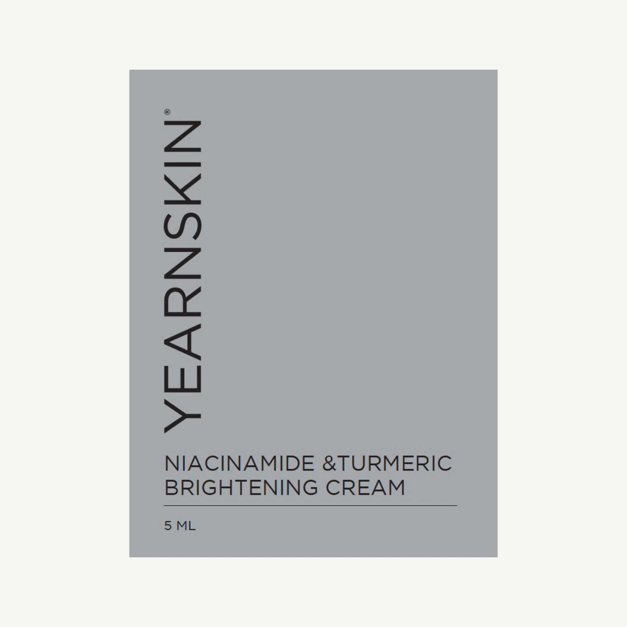 🎁  5ml Sample: Niacinamide and Turmeric Brightening Cream