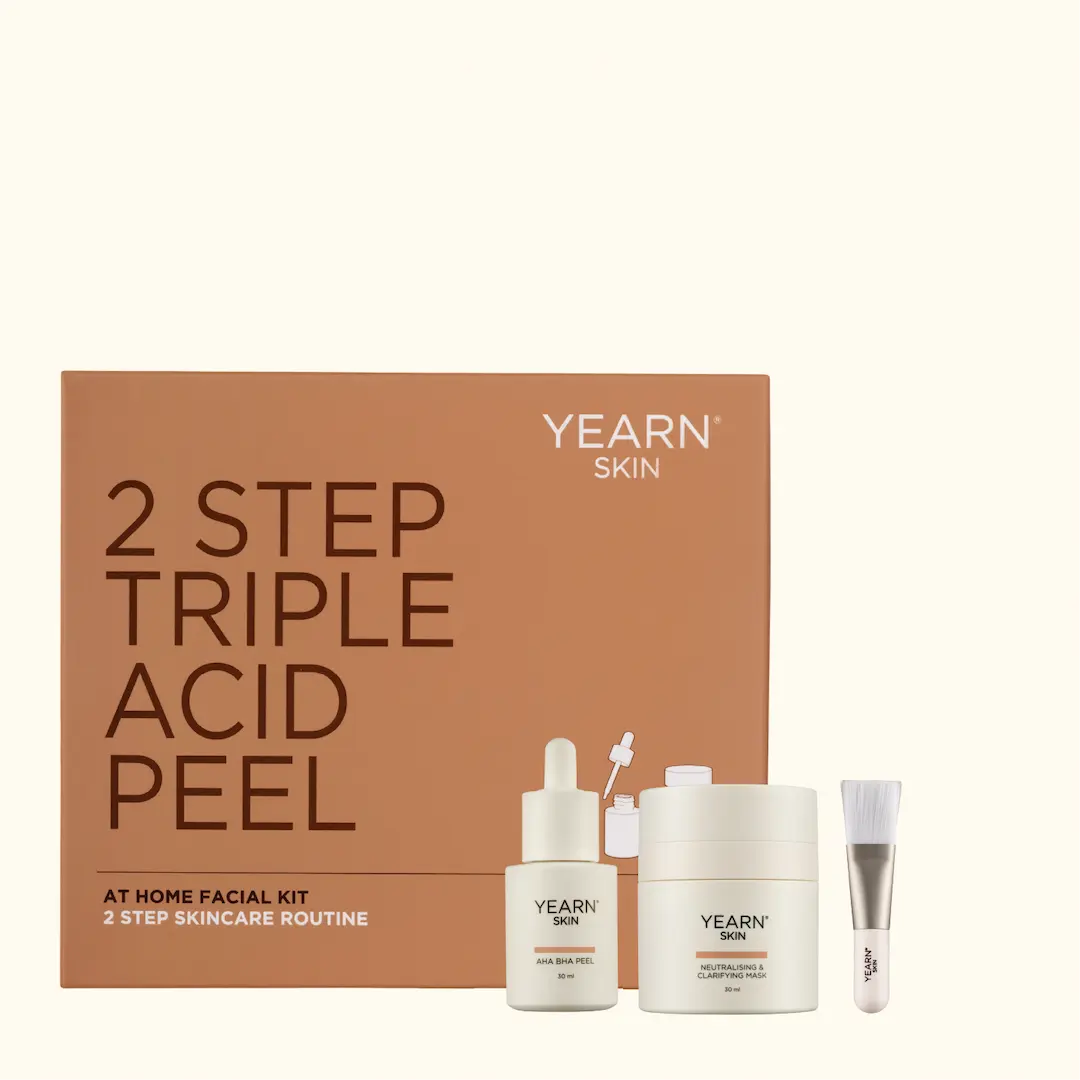 2 Step Triple Acid Peel At-Home Facial Kit