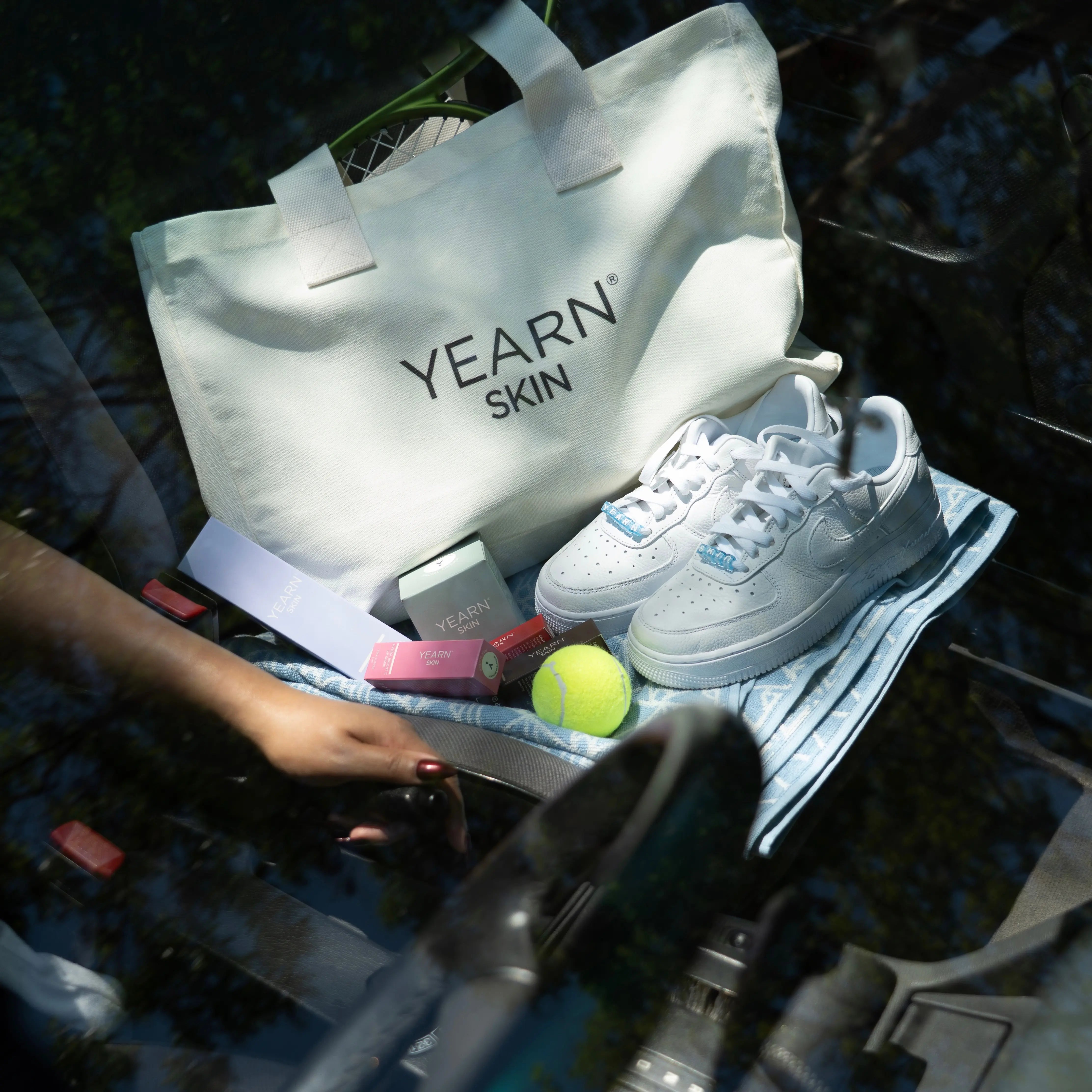 Yearn Skin Canvas Tote Bag