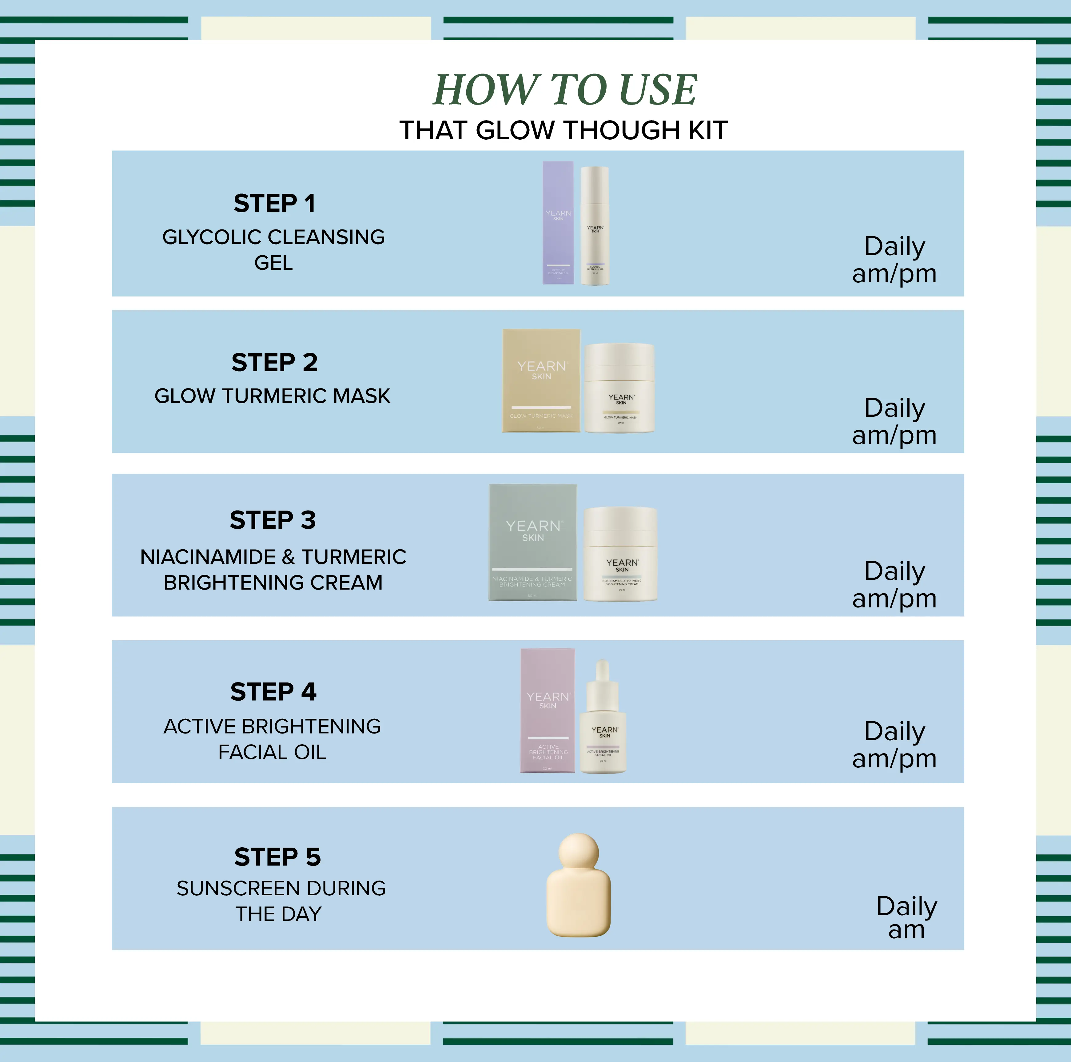 That Glow Though Kit | 4-Step Facial Kit