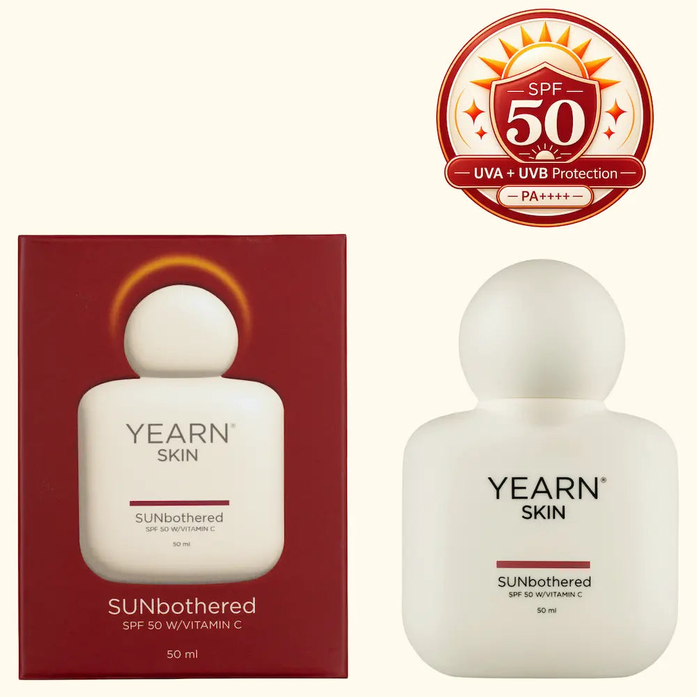 SUNbothered™ SPF50 UVA + UVB P++++ Protection w/ Vitamin C, 50 ml